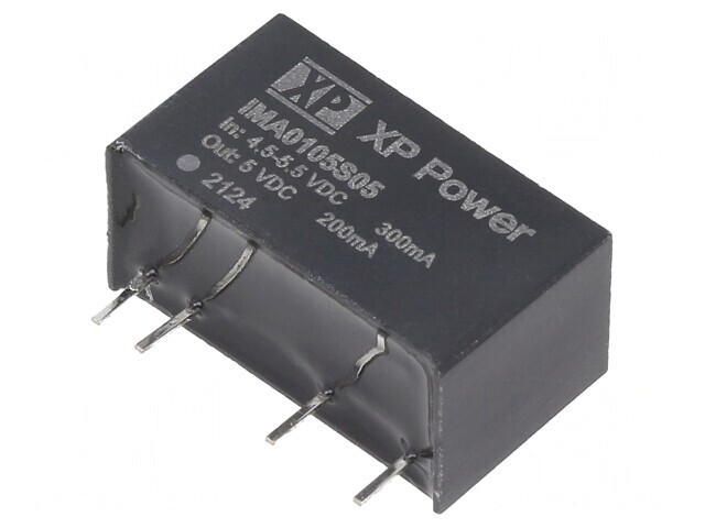 Convertor DC-DC 5V 200mA SIP7