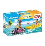 Set Playmobil Family Fun - Scuter de apa si barcuta Banana