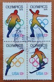 U.S.A--' OLIMPIADA -78''-in america''-set complet -bloc de4-stamp-Vezi-Scan