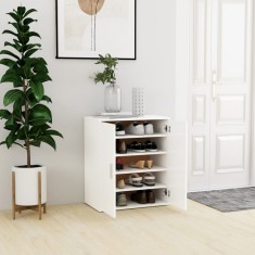 Gossi pantofar, alb, 60x35x70 cm, pal