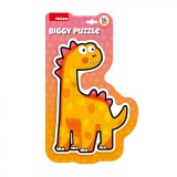 PUZZLE DIN SPUMA EVA, MAXI CU 10 PIESE, PORTOCALIU, PUEDO, PUEDO TOYS