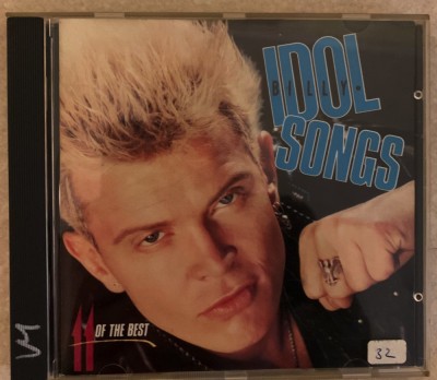 BILLY IDOL - Diverse CD-uri Originale, ca NOI foto