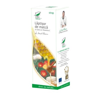 Laptisor de Matca cu Calciu si Vitamina C Sirop Medica 100ml foto