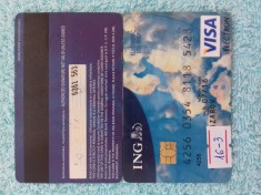 = CARD BANCAR EXPIRAT I.N.G , = foto