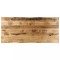 vidaXL Blat de masă contur natural 140x60x3,8 cm lemn masiv mango brut 370697