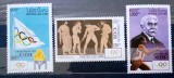 Laos 1994 sport, Centenar, Steagul și flacăra olimpica, Sportivi greci antici