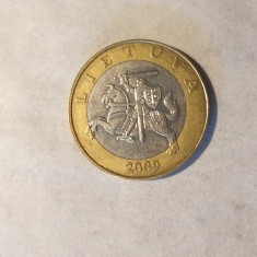 Lituania 2 Litas 2009 foto