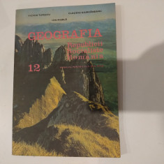Geografia RSR. Manual clasa a XII-a. Tufescu, Mierlă, Giurcăneanu. 1981