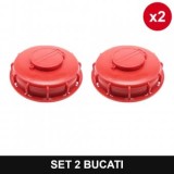 Set 2 bucati - Capac superior cu orificiu de aerisire, bazin IBC 1000L 17 cm Topautochei&amp;#174;