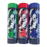 Set 3 creioane marcatoare animale RAIDEX rosu, albastru, verde , marcaj intens si durabil