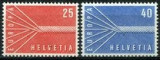 Elvetia 1957 - Europa 2v.neuzat,perfecta stare(z), Nestampilat