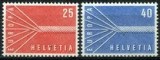 Elvetia 1957 - Europa 2v.neuzat,perfecta stare(z), Nestampilat