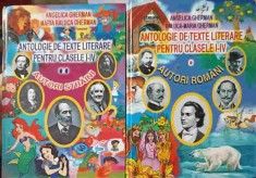 ANTOLOGIE DE TEXTE LITERARE PENTRU CLASELE I-IV VOL.1-2 AUTORI ROMANI, AUTORI STRAINI-ANGELICA GHERMAN, RAL-270988