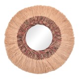 Cumpara ieftin Oglinda Paranome din sisal si abaca culoare naturala 115x115x4 cm