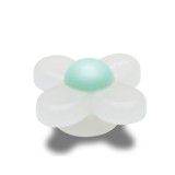 Jibbitz Crocs Iridescent Flower with Blue, Crocs Jibbitz