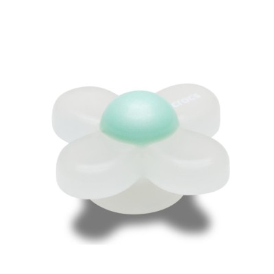 Jibbitz Crocs Iridescent Flower with Blue foto