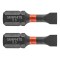 Set biti de impact SL5.5X25mm 1/4&quot; 2buc. GRAPHITE 56H510 HardWork ToolsRange