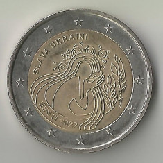 Estonia, 2 euro comemorativ, 2022, UNC