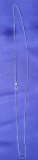 Lantisor dama deosebit aur alb 14K , superb, nou, femei.