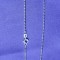 Lantisor dama deosebit aur alb 14K , superb, nou, femei.