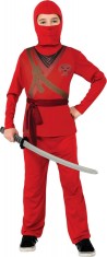 Costum de carnaval - Ninja Rosu