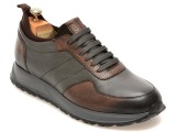 Pantofi sport LE COLONEL maro, 643146, din piele naturala