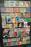 Lot Colecție Olanda - Filă Clasor, Kinderzegels, Formate Speciale, Europa CEPT, 50v, Mix -A333