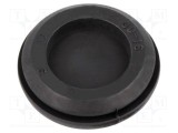Manșon TRELLEBORG cu cap ad&acirc;ncit &Oslash;orif. mont: 60mm &Oslash;orif: 48mm negru
