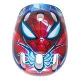 Casca de protectie pentru copii, Imprimeu SpiderMan,Multicolor, 52-56 cm
