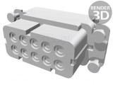 HDC Inserturi de Contact HA PIN 10 PE 16A