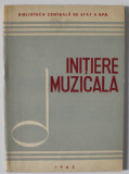 INITIERE MUZICALA , INDICE BIBLIOGRAFICE DE RECOMANDARE , 1962