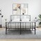 vidaXL Noptiere, 2 buc., alb, 40x35x47,5 cm, lemn compozit 827309