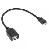 Cablu USB mama la micro USB tata OTG 0,2ml TED500413 - PM1, Oem