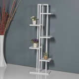 Suport pentru plante Tohmajarvi 120x34x21 cm alb [en.casa] HausGarden Leisure, [en.casa]