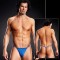 Slip tanga albastru