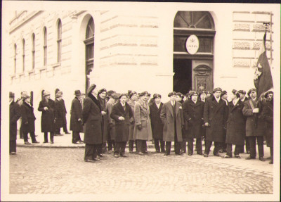 HST P1538 Poză Teodor Neș veterani Oradea Gojdu anii 1930 foto