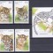 DB1 Fauna Benin Feline set + SS MNH