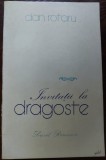 Cumpara ieftin DAN ROTARU - INVITATII LA DRAGOSTE (VERSURI, editia princeps 1985)