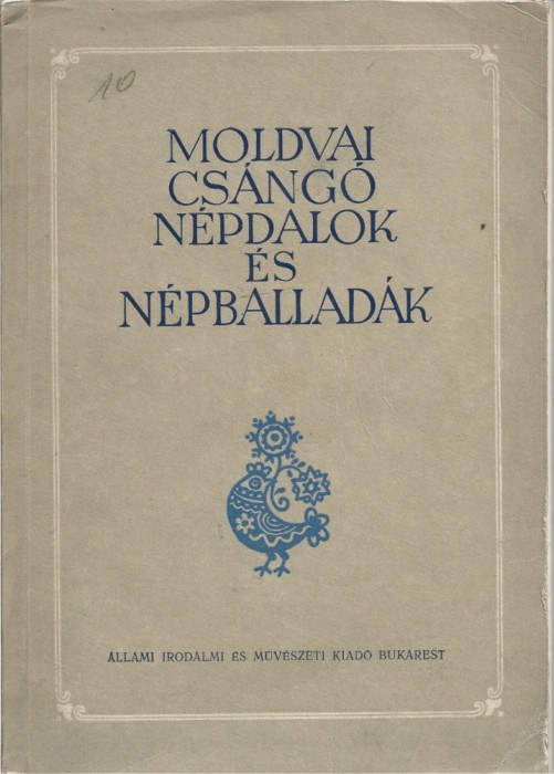 C9036N Moldvai cs&aacute;ng&oacute; n&eacute;pdalok &eacute;s n&eacute;pballad&aacute;k szerkesztette Farag&oacute; J&oacute;zsef &eacute;s Jagamas J&aacute;nos, ex-libris dr K&eacute;kedi L&aacute;szl&oacute;
