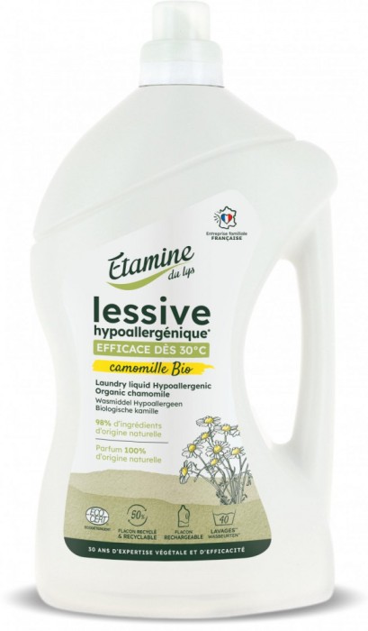 Detergent BIO rufe hipoalergenic, parfum musetel Etamine