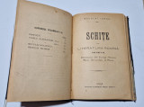 Schite din Literatura Romana - Neculai Iorga - 2 Vol - Editura Saraga - Carte Veche
