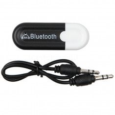 Receiver USB bluetooth 4.0 EDR stereo cu mufa jack 3,5mm foto