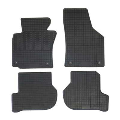 Set Covorase Auto Cauciuc Umbrella Pentru Vw Golf V 2003- Golf Vi 2008- Jetta 2005- Scirocco 2008- Skoda Octavia Ii 2004- Seat Leon Ii 2005- 4 Pcs RMC foto