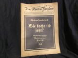 Revista limba germana - Das Blatt der Hausfrau ( Foaia Gospodinei ) din 24 octombrie 1915 / 22 pagini !