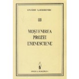Mostenirea prozei eminesciene (critica literara)
