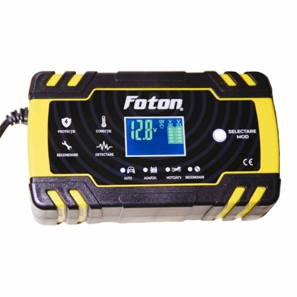 Redresor auto inteligent display LCD 12V 8A