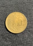 Moneda 5 stotinski 1951 Bulgaria, Europa