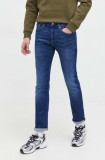 Tommy Jeans jeansi Scanton barbati, culoarea albastru marin