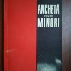 Ancheta printre minori- Mihai Stoian