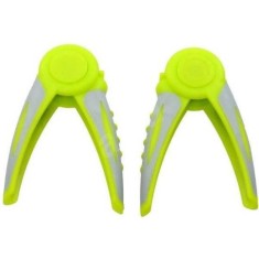 Set 2 flexoare ABS DHS, rezistenta cu arc, manere ergonomice, Verde/Gri foto